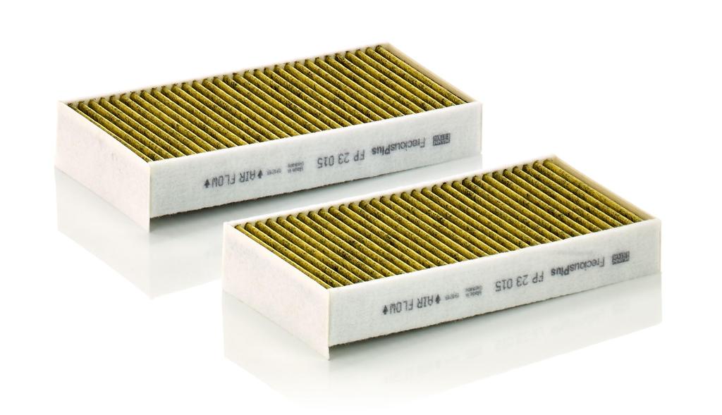 MANN FILTER Air Conditioner Filter FP23015-2 (Set of 2 for one vehicle)