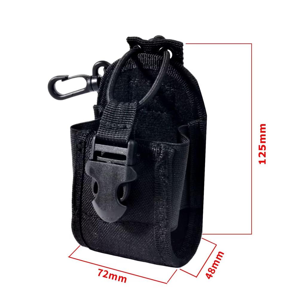 RadioTransceiver Case Holder Pouch for Amateur Radio, Professional Use, and Low-Power Transceivers