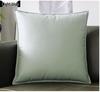 Luxury Retro Faux Leather Pillow Cover with Lychee Pattern - Soft Headboard, Office Cushion, Sofa Throw.