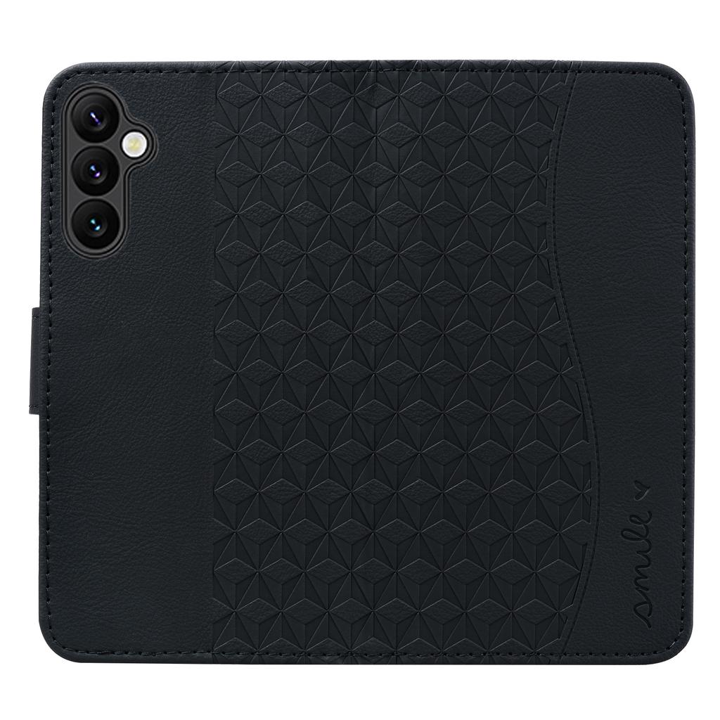 For Samsung Galaxy S24 FE Case Rhombus Pattern Leather Wallet Phone Cover