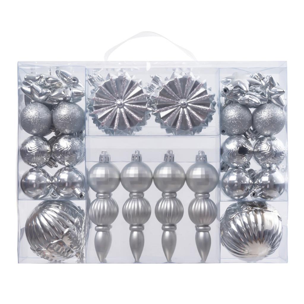 Christmas Decorations Pendants 52PCS Christmas Pendants Christmas Balls
