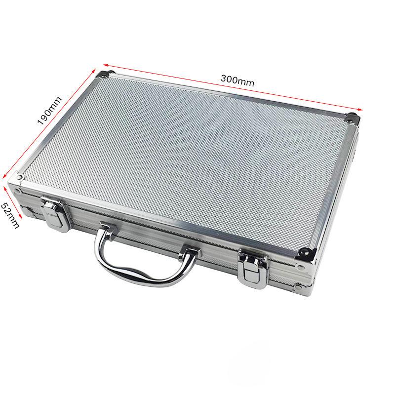 Aluminum Alloy Double Handle Cleaning Tool Set with Cotton & Steel Wire Brushes