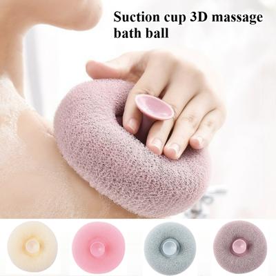 2025 Weiche Netz Badeschwammbälle Nylon Reinigungsbürste Duschpuff Körperreiniger Peeling-Schwamm Badeball Massagebürsten