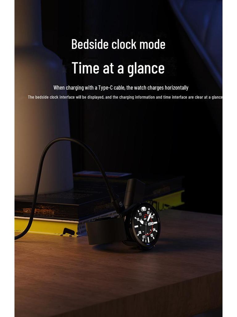 Portable USB Charger Stand for Samsung Galaxy Watch 7/6/5/4/Active2