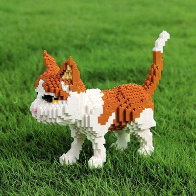 Yeni Başlayanlara Uygun Mikro Evcil Hayvan Blokları - Adım Adım Karikatür Köpek/Kedi Kendin Yap Kiti, 6 Yaş ve Üzeri Çocuklar İçin Stressiz Montaj Oyuncağı