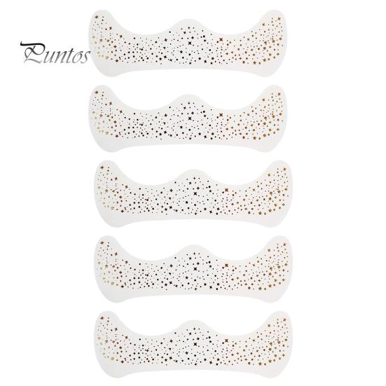 

5/20 шт. блестящие веснушки наклейки татуировки на лицо водостойкие сверкающие наклейки для макияжа крапинки легко наносятся милые блестящие аксессуары для макияжа A