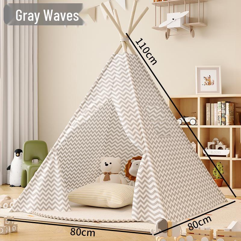 Kinder Indoor Zelt Spielhaus: Baby Spielzeug, Leseecke, Prinzessinnen Nachttisch Geschenk