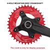 32T/34T/36T/38T 104BCD Fahrrad Rundform Narrow Wide Kettenblatt Kettenrad Fahrrad Kreis Kurbelgarnitur Einzelblatt Teile