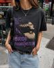 Bride of Frankenstein TShirt Vintage Horror Tee Universal Monsters Tee Short Sleeve Tshirts for Summer Unisex AllSeason