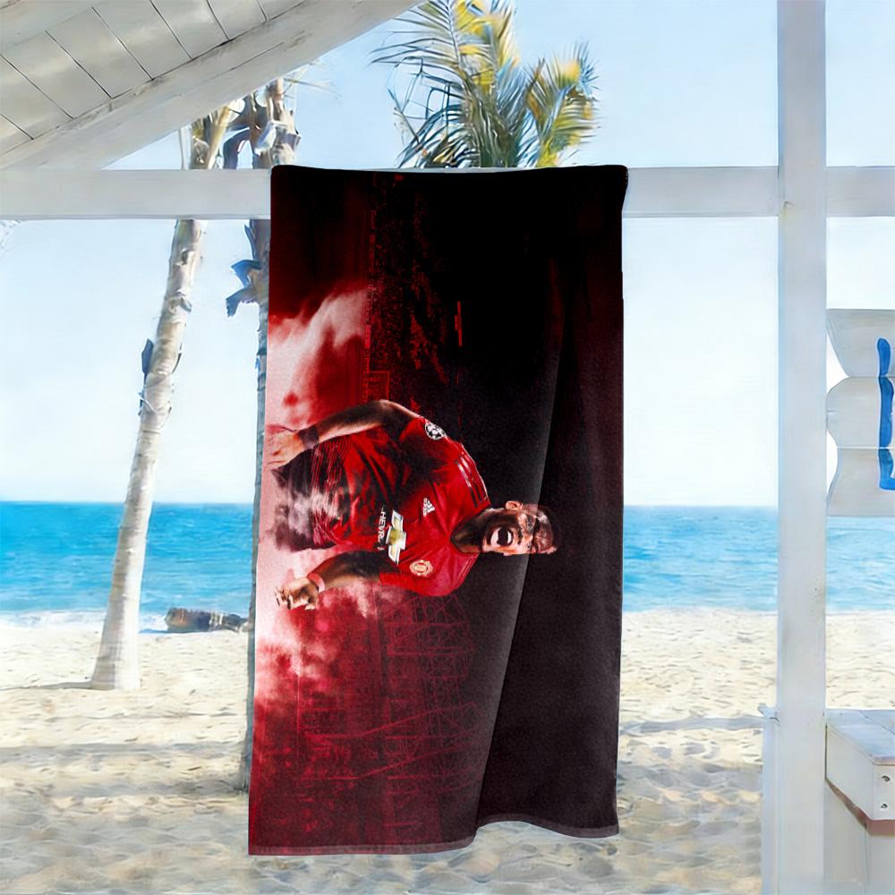 Man Player Celebrates Beach Towel High Absorbency & Quick-Dry Comfortable Lightweight