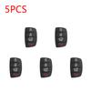 1-5 szt. Zamienna gumowa silikonowa podkładka z 4 przyciskami do samochodu Hyundai Tucson Santa fe / ix45 Sonata i40 Zdalny naprawa samochodu Obudowa kluczyka