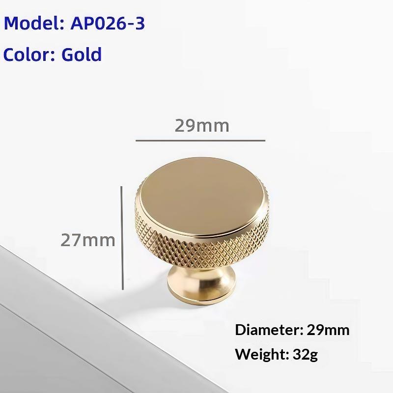 Simple Round Drawer Knobs In Various Shapes Aluminum Alloy Furniture Handles Kitchen Cabinet Handles Decorative Hardware