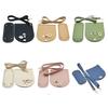 1Pcs Leather Bag Strap Handmade Handbag Woven Set High Quality Bag Bottoms With Hardware Accessories For DIY Shoulder Handbag