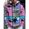 Herren trendiges Kapuzensweatshirt, vielseitig und bequem