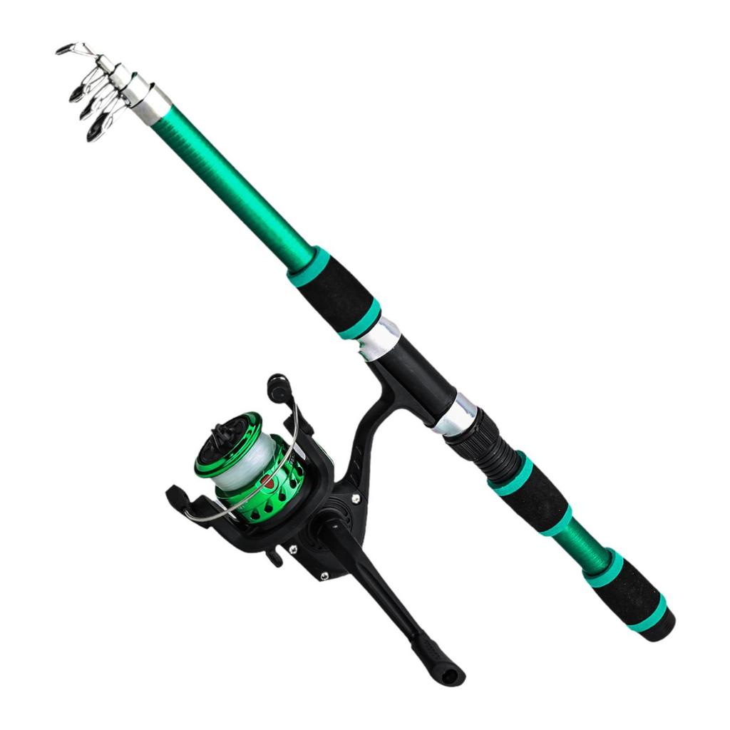 Kids Fishing Rod and Reel Combo Kids Fishing Pole for Outdoor Travel Starter