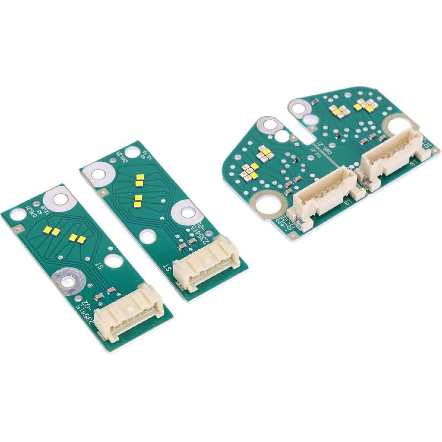 4PCS Yellow DRL LED Boards Compatible with BMW 5 Series F90 M5 G30 G31 2021-2023 Angel Eyes DRL LED Modules Board Stabilizer