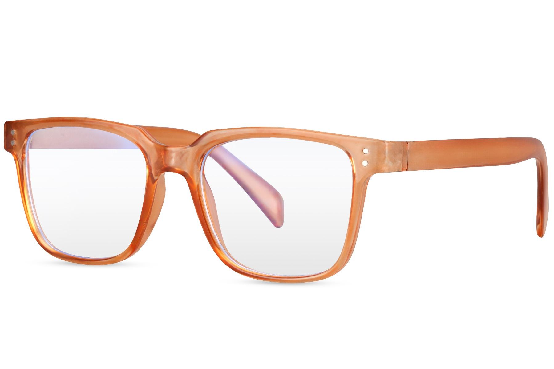 

MARQEL Blue Light Blocking Glasses – Anti-Eye Strain Square Frame Computer Glasses for Men and Women