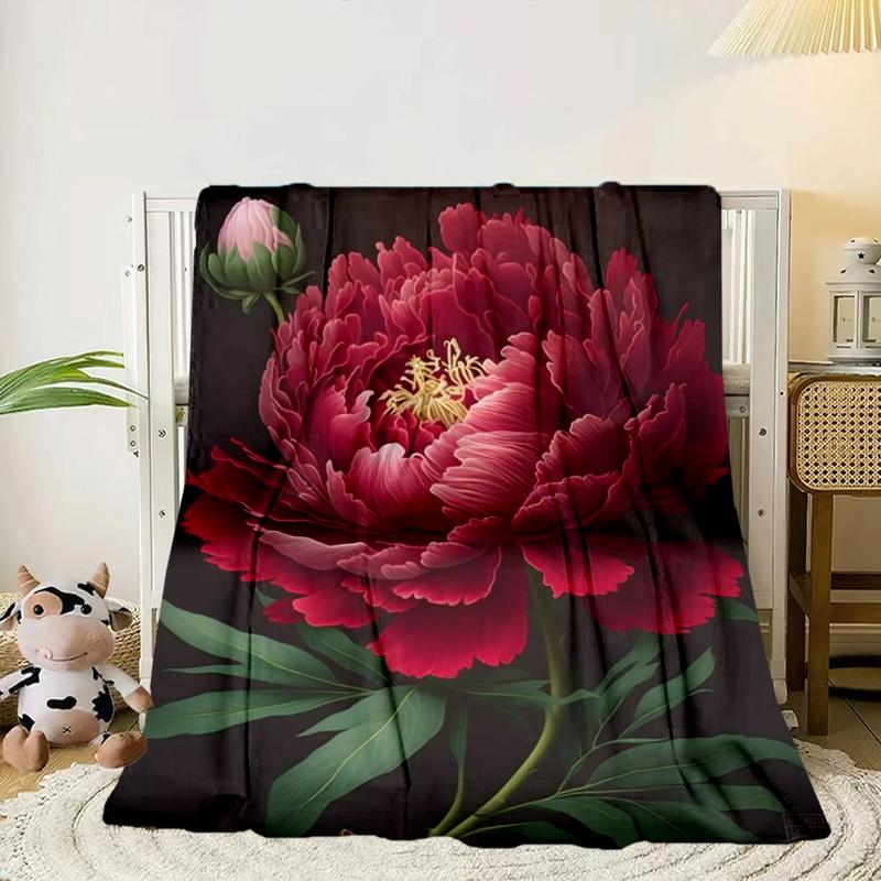 Floral Elegance In Bloom Blanket Flannel Blanket Throw Blanket Sofa Cover Blanket Soft Premium Blanket Picnic Blanket Tv Blanket Gifts