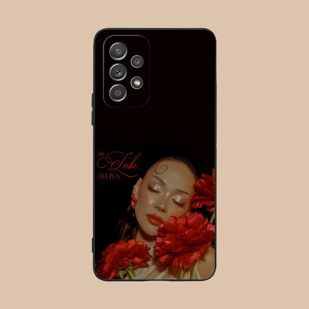 Fashion Cute Ayliva Phone Case for Samsung Galaxy A73 72 71 70 56 55 54 53 52 36 35 34 23 16 15 5G Colour Printing Pretty Cover