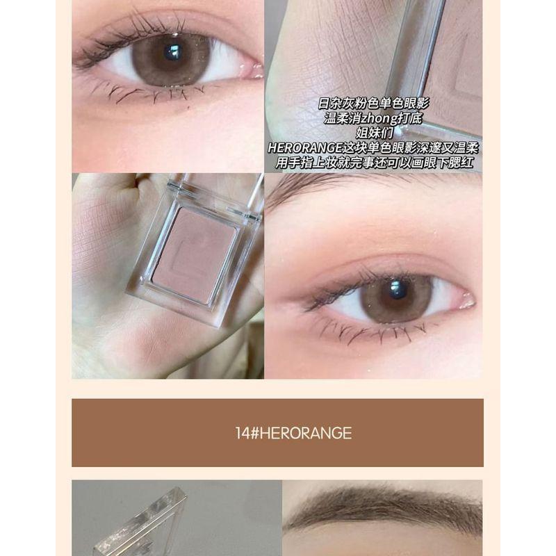 HERORANGE - Glamorous Monochrome Eyeshadow - 1-18