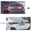 BMW 4 Series G26 (2020-2025) Black Night Rear Spoiler - Non-destructive Installation.
