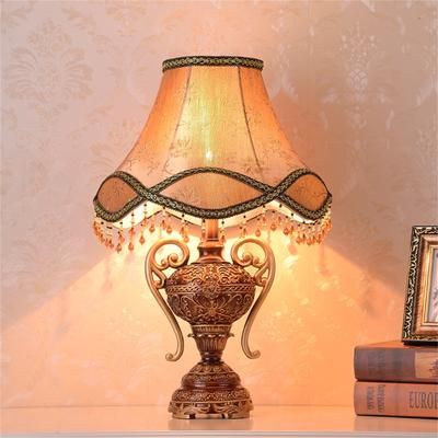 Table Lamp Fabric Bedside Lamp Nightstand Lamp Desk Lamp With Cylinder Lamp Shade Warm Table Lamp Home Decor