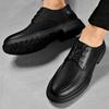 Leather Men Shoes Lace Up Oxfords High Quality Genuine Leather Men Flats Moccasins Business Dress Casual Men Work Shoes