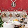 Christmas Themed Pillowcases: Gingerbread, Candy Canes, and Cozy Holiday Scenes Sofa Room Cushion Cover Home Decoration Gift