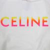 Celine Hoodie White Cotton Mens S 2Y753670Q Used