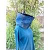 Used B80 Rags Snood Old Cloth Remake Indigo Dye Patchwork Sewing Sashiko