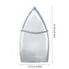 Universal Ironing Shoe Protector Heatproof Aluminum Design Fit Most Steamer Irons For Delicate Fabrics