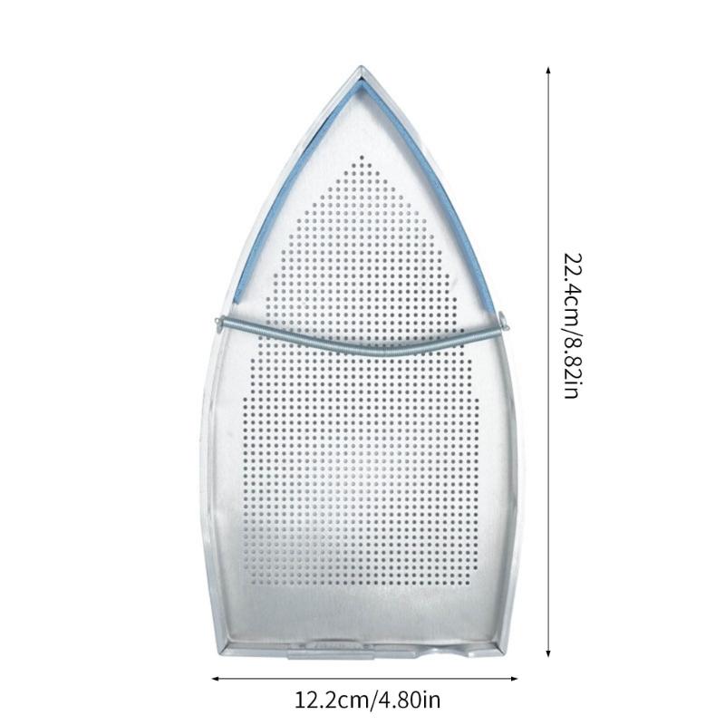 Universal Ironing Shoe Protector Heatproof Aluminum Design Fit Most Steamer Irons For Delicate Fabrics