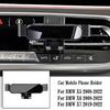Car Phone Holder For BMW X5 X6 X7 G05 G07 2008-2022 Gravity Navigation Bracket Air Outlet Clip Bracket Rotatable