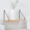 Wooden Wall Shelf Storage Rack Decorative Easy Installation Wall Mounted Floating Shelves for Home