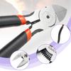 Industrial Nozzle Pliers Steel Double Edged Nozzle Pliers Hand Tools Diagonal Electrical Cutting with Ergonomic Handle