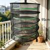 2026 Multi-Layer Gardening Herb Drying Basket: Enclosed Hanging Net