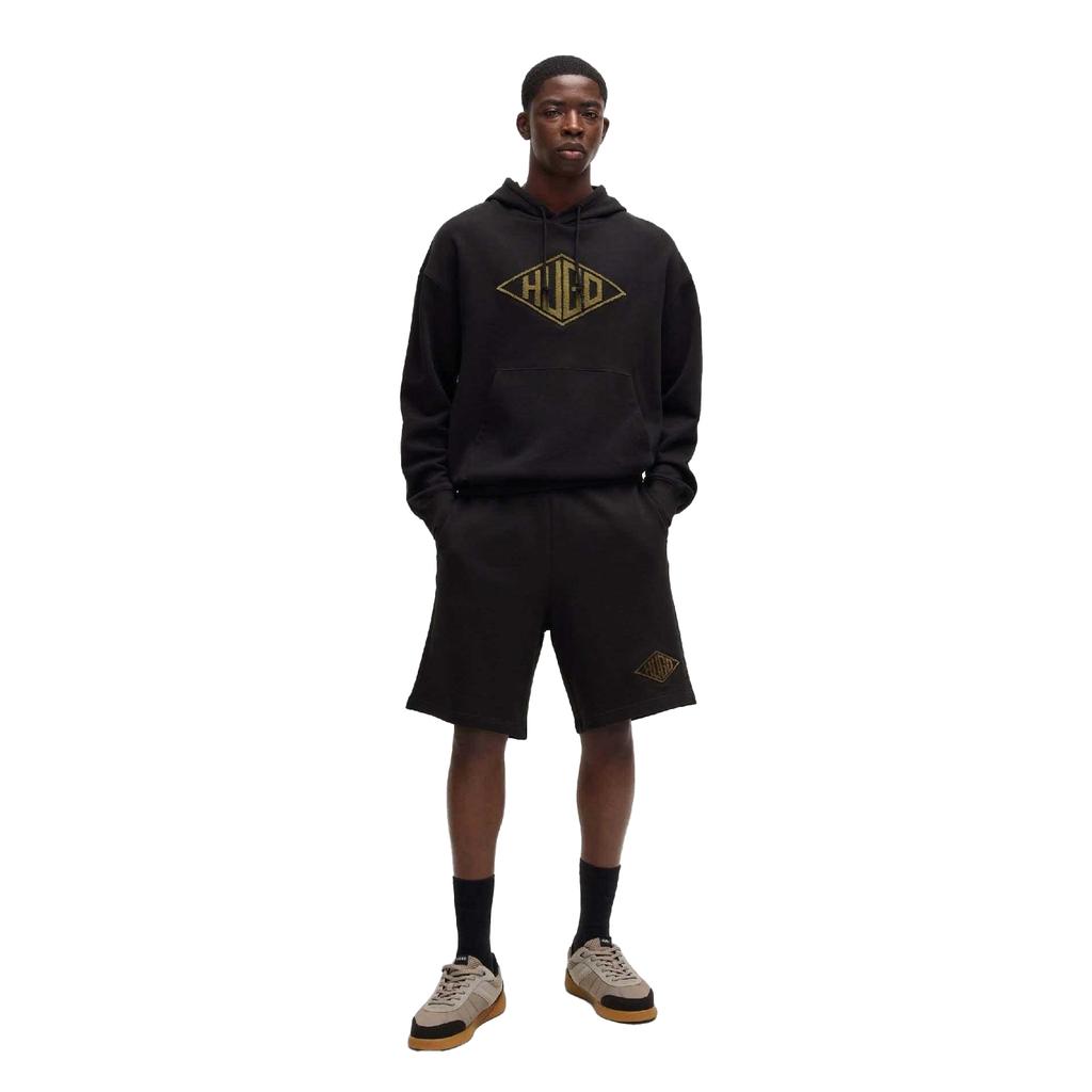 Hugo Mens Damtus Embroidered Logo Shorts