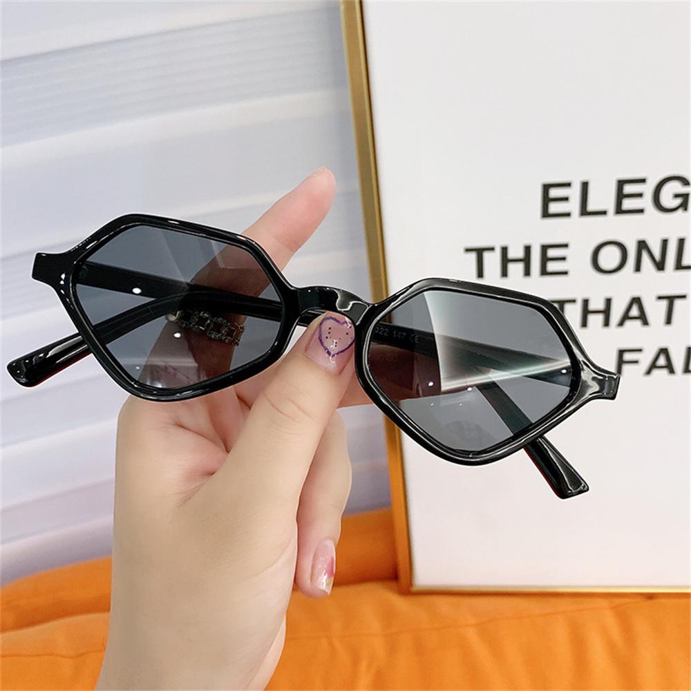 Irregular Polygon PC Multi Colorful Frame and Lenses Optional Outdoor Sunshade with UV 4 Protection Function Sunglasses