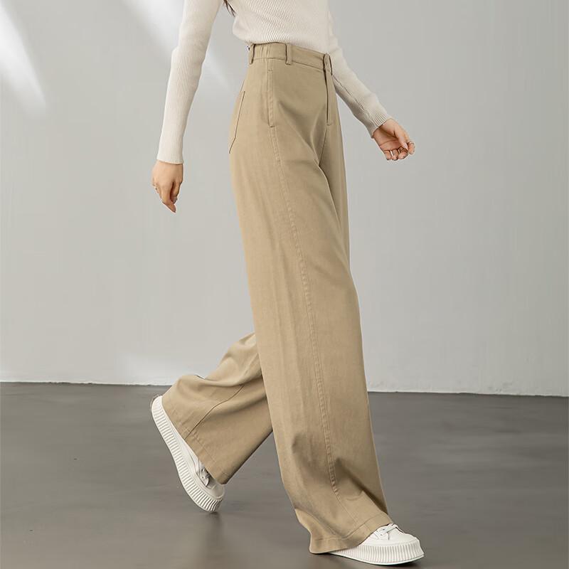Women's High-Waisted Wide-Leg Casual Pants