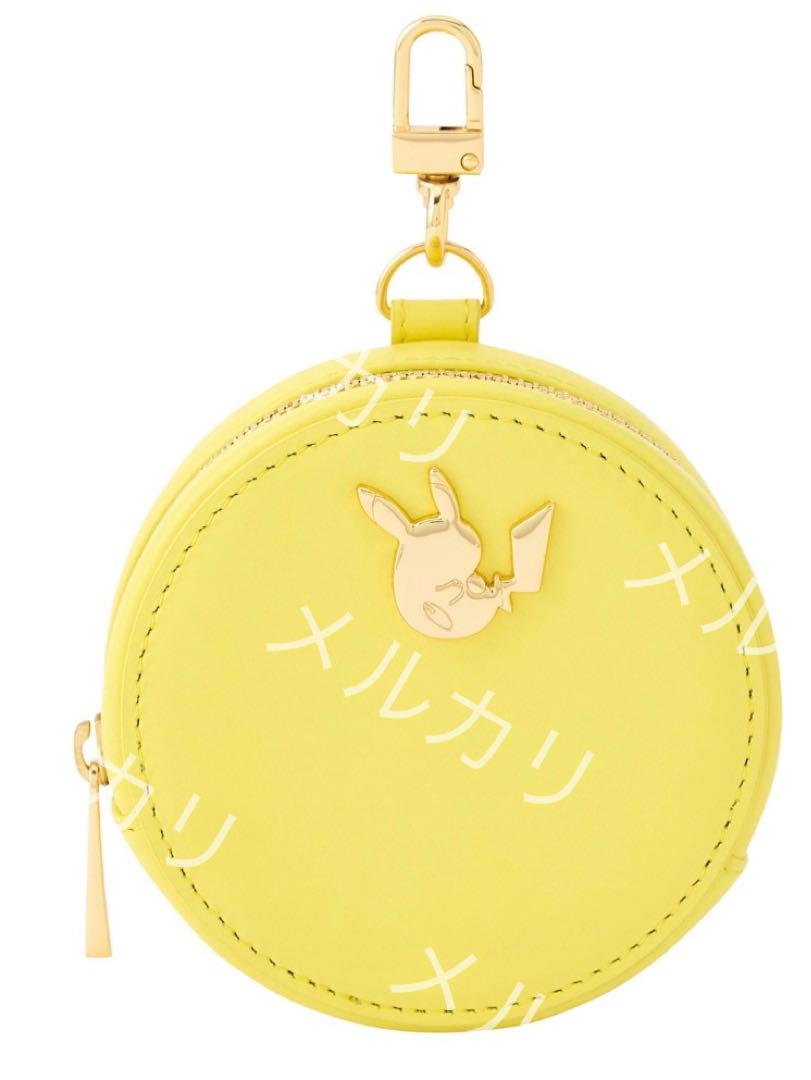 

[USED] Genuine Leather Mini Round Pouch Pikachu