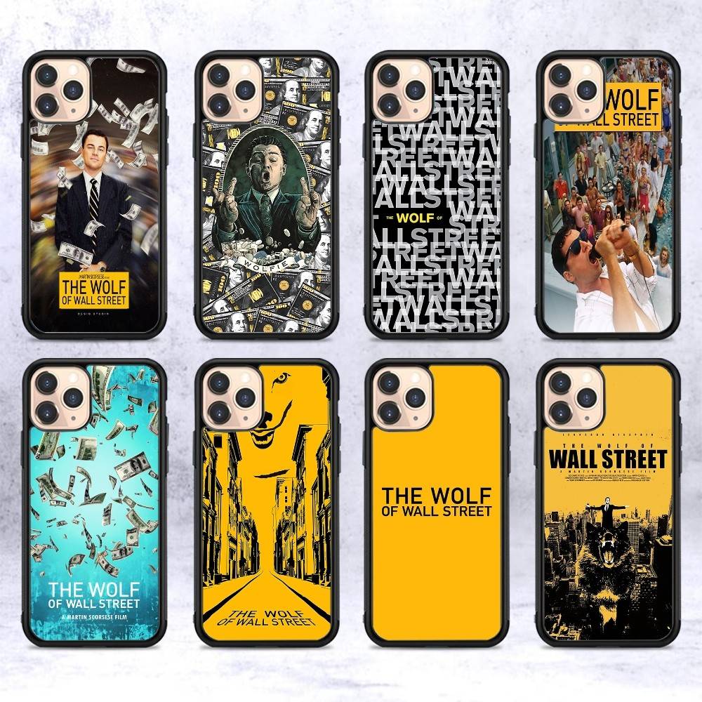 TV The W-Wolf Of W-Wall S-Street For IPhone 17 16 15 14 13 12 11 Pro Max Plus Mini PC+TPU Back Phone Cover