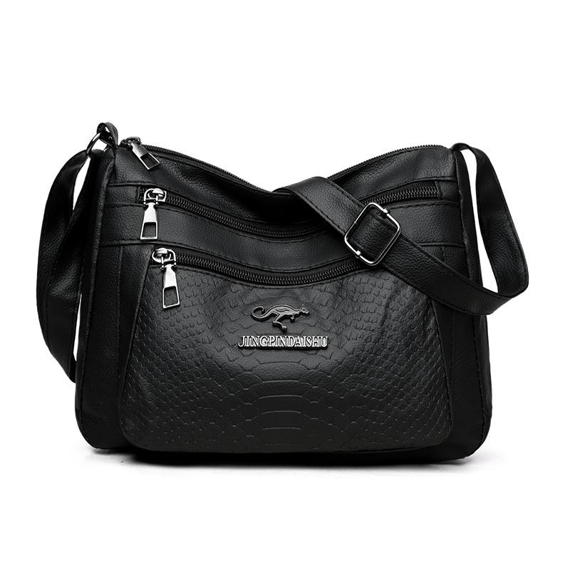 Módní tištěná crossbody taška pro ženy a taška přes jedno rameno pro matky středního věku