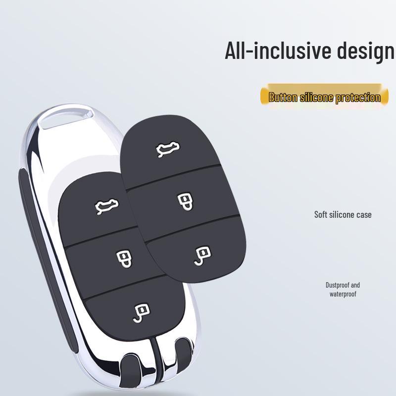 Ideale 2021 Autoschlüsselhülle: Vollständige Abdeckung, Maßanfertigung für 21 Modelle