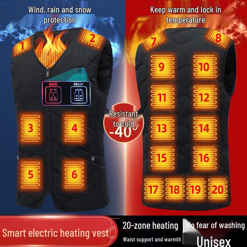 Chuangwubang Smart Heated Work Vest 2XL