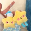 Soft Star Keychain Plush Toy Charm For Bags Backpacks Car Decoration
