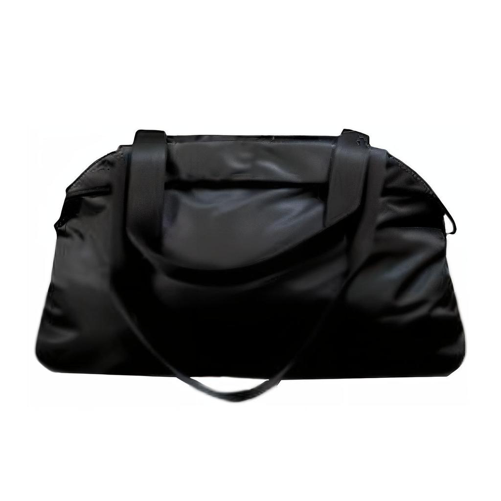 Nike Logo Adjustable Shoulder Strap Polyester Travel Bag Unisex Gym Bag Black BZ9808-010
