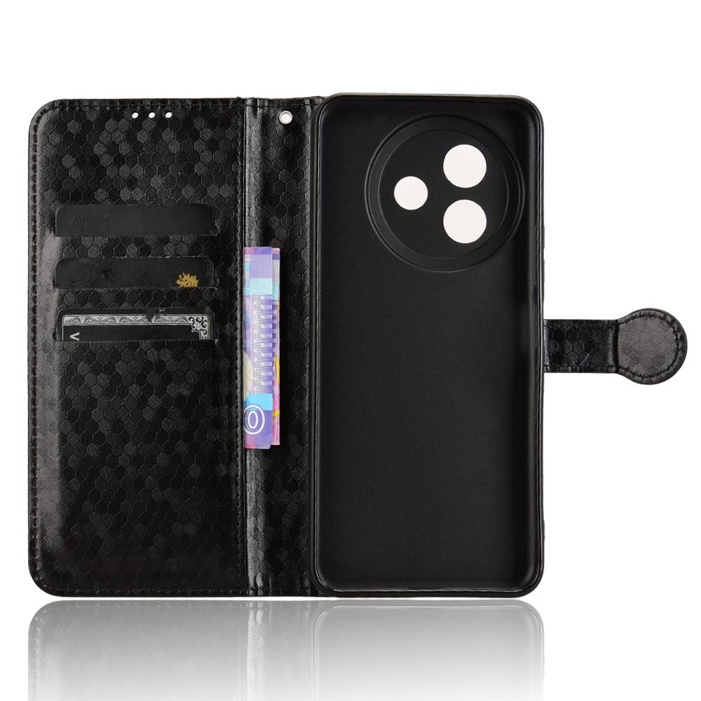 For Vivo Y39 5G/Y300i 5G Wallet Case Dot Pattern Imprint PU Leather Phone Cover