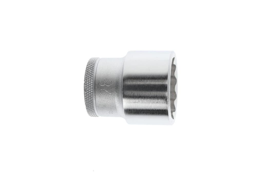 GEDORE 6135250 12-point Socket, 28mm, 12.7mm Drive,