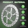 BUCKLOS Bicycle Brake Discs 140mm 160mm 180mm 203mm Bike Hydraulic Brakes Rotor Heat Dissipation Bicycle Disc Brake Rotor
