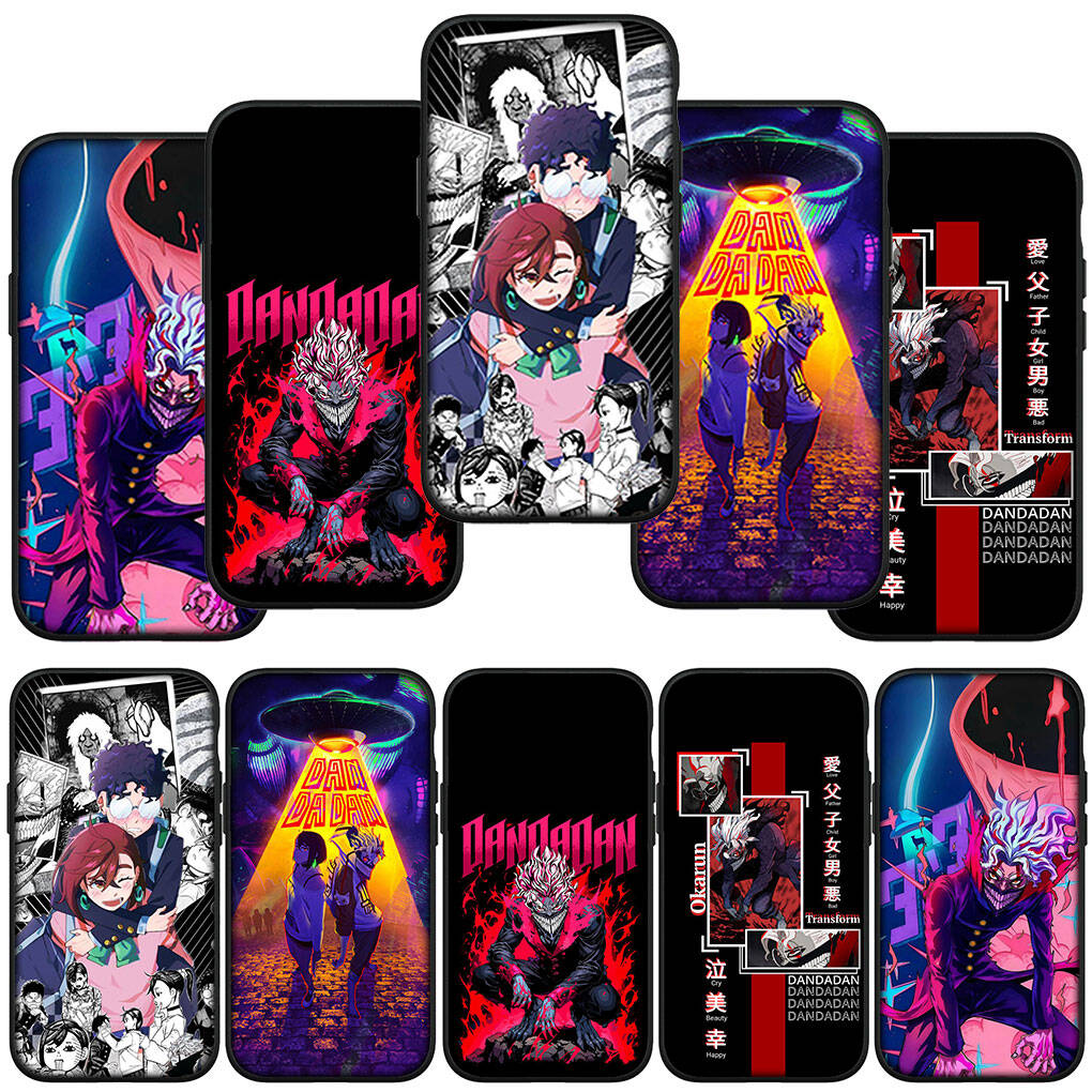 Phone Case for iPhone 17 16 15 Plus Huawei P30 P20 Lite Redmi Note 14 12 11 13 Pro Max OPPO A60 A80 A40 A18 A38 Dandadan Okarun DAN DA DAN Ayase Momo